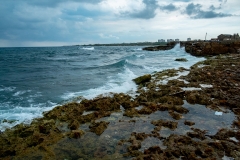 Cojimar's rocky shore